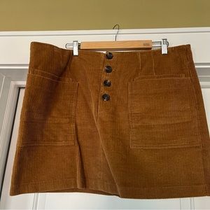 Corduroy Skirt